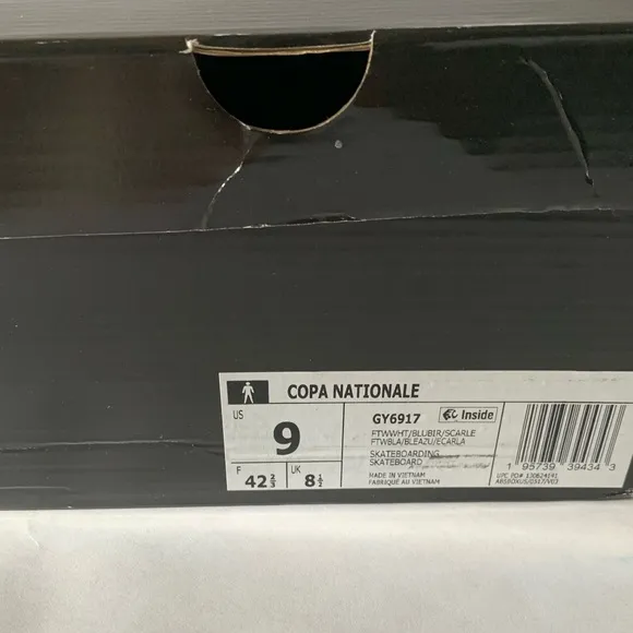 NEW ADIDAS COPA NATIONALE SHOES Size:9 mens