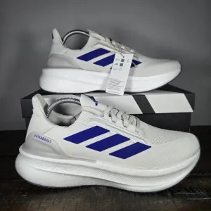 NEW Adidas Ultraboost 5X Mens Size 9.5 Running Shoes Cloud White Blue JS3516