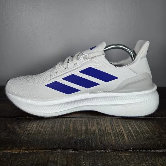 NEW Adidas Ultraboost 5X Mens Size 9.5 Running Shoes Cloud White Blue JS3516