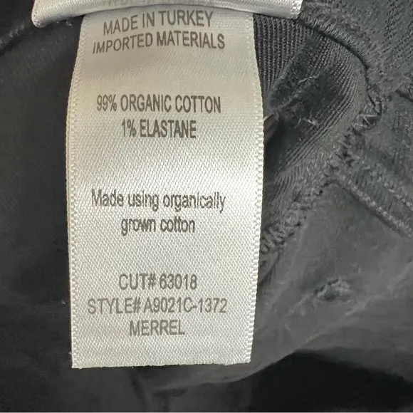 New Agolde Merrel Mid Rise Straight Leg Jeans in Axis Black Organic Cotton