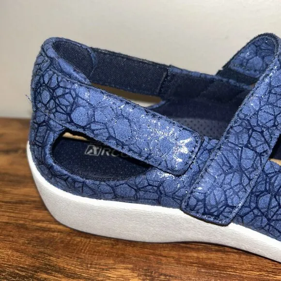 NEW Arcopedico Women's Mary Jane Shoes Liho Blue Size EU 37 US 6.5