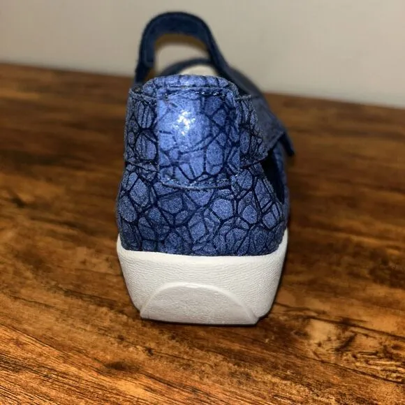 NEW Arcopedico Women's Mary Jane Shoes Liho Blue Size EU 37 US 6.5