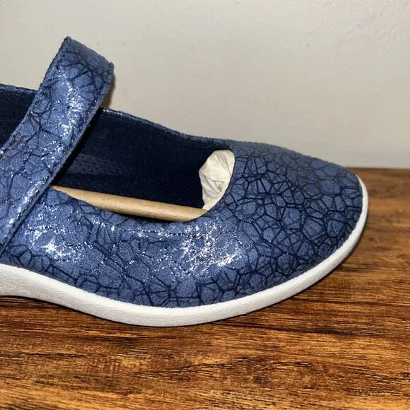 NEW Arcopedico Women's Mary Jane Shoes Liho Blue Size EU 37 US 6.5
