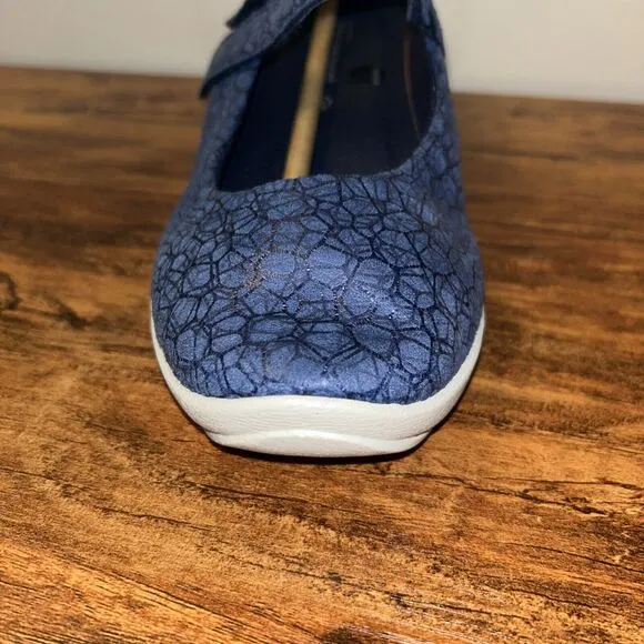 NEW Arcopedico Women's Mary Jane Shoes Liho Blue Size EU 37 US 6.5