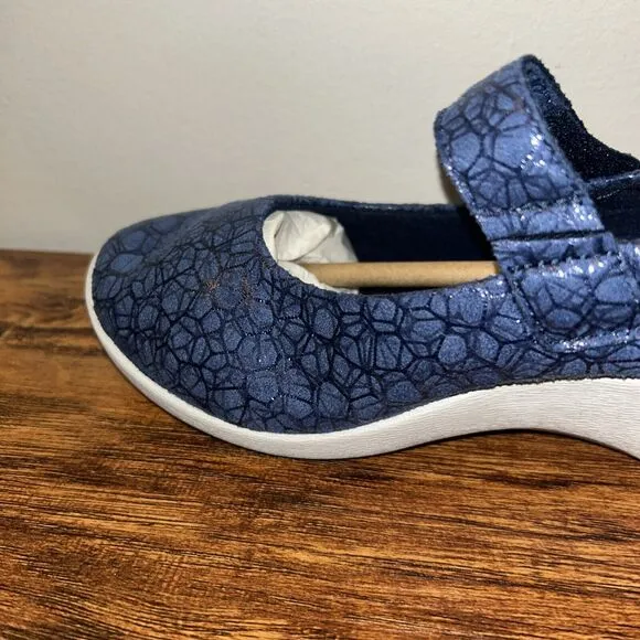 NEW Arcopedico Women's Mary Jane Shoes Liho Blue Size EU 37 US 6.5