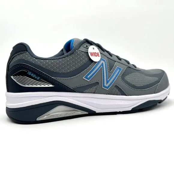 New Balance 1540v3 Running Shoes Men's Sizes Wide 2E Grey Black M1540MB3 NEW