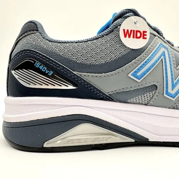 New Balance 1540v3 Running Shoes Men's Sizes Wide 2E Grey Black M1540MB3 NEW