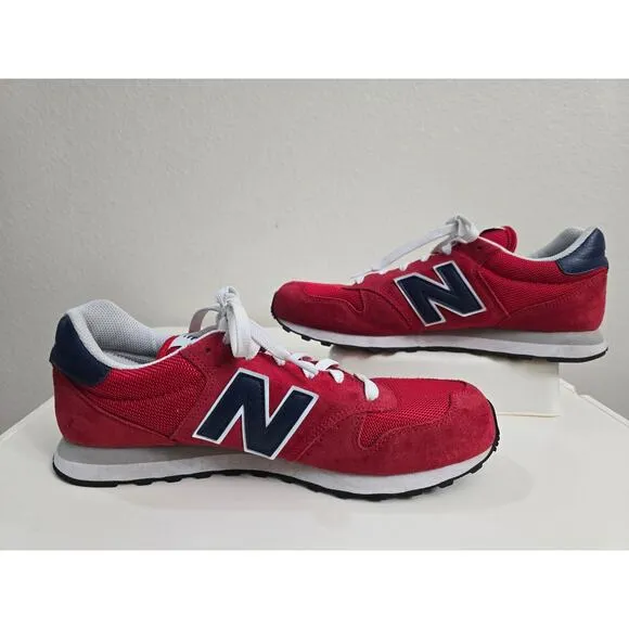 New Balance 500 GM500SC Classic Red Casual Shoes Dad Sneakers Men’s Size 10