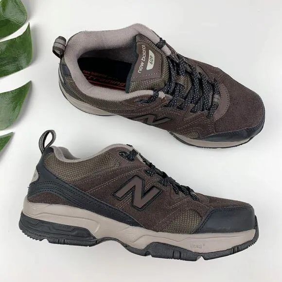 New Balance 609 Walking Shoes Sneakers Brown MX609V20 Men's 7 4E Wide Width