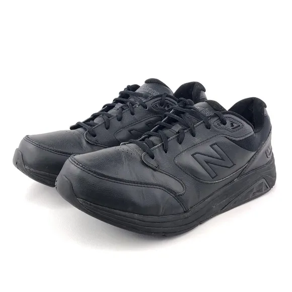 New Balance 928v3 Black Leather Walking Shoes 11.5 D