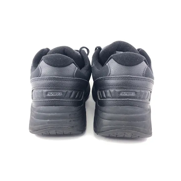 New Balance 928v3 Black Leather Walking Shoes 11.5 D