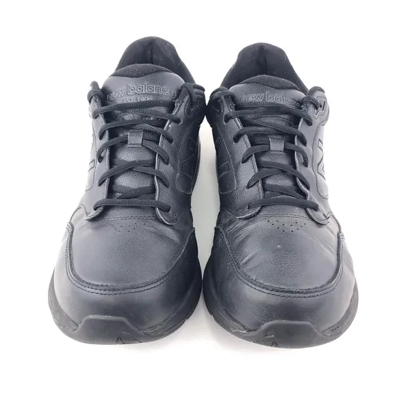 New Balance 928v3 Black Leather Walking Shoes 11.5 D
