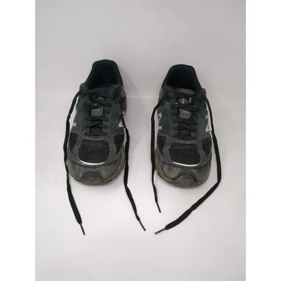New Balance‎ 990 v5 Black Suede Shoes Men Size 11 2E Wide EE M990BK5 USA In Made