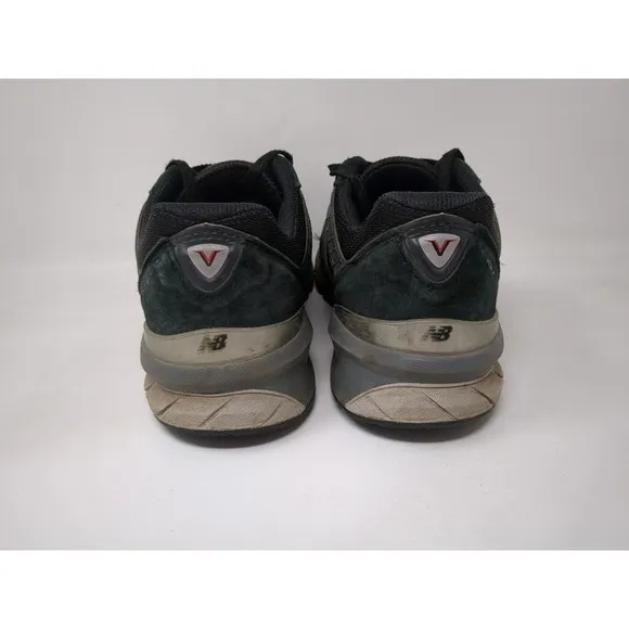 New Balance‎ 990 v5 Black Suede Shoes Men Size 11 2E Wide EE M990BK5 USA In Made