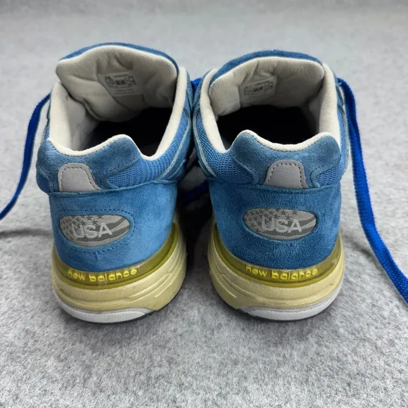 New Balance 993 Blue Suede Mesh Shoes Men's 12.5 2E Made in USA US993BL Y2K