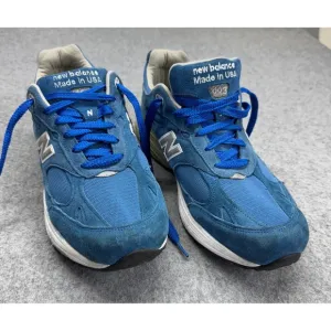 New Balance 993 Blue Suede Mesh Shoes Men's 12.5 2E Made in USA US993BL Y2K