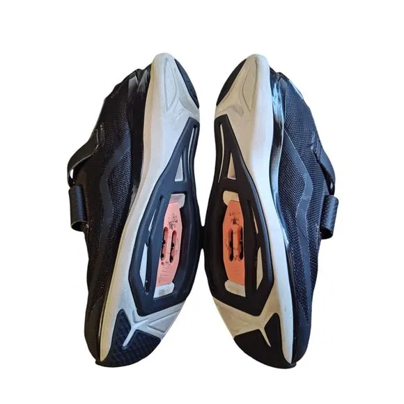 NEW BALANCE Cycling Shoes Black White Sz 9 NBCycle