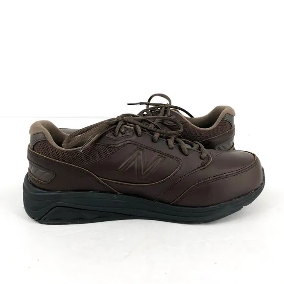 NEW BALANCE Men's 928V3 Walking Shoes US 9 XW 4E Brown Leather NIB