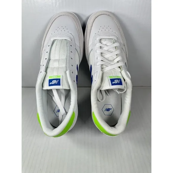 New Balance Numeric 440 White Royal Blue Mens Size 10 NM440SEA BRAND NEW