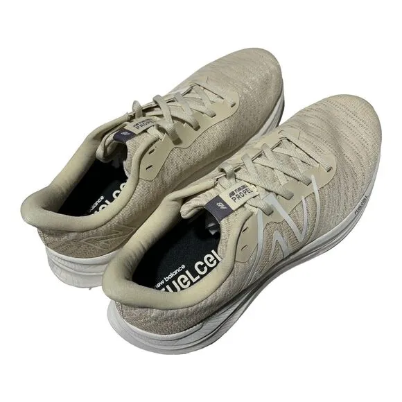 New Balance Sneakers Mens 7.5 D FuellCell Propel Beige Running Gum Sole Big N