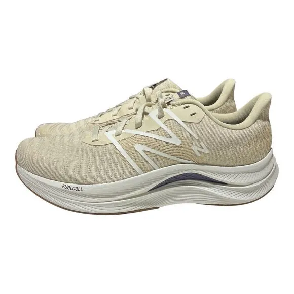 New Balance Sneakers Mens 7.5 D FuellCell Propel Beige Running Gum Sole Big N