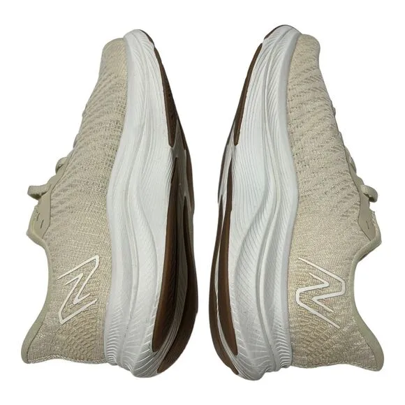 New Balance Sneakers Mens 7.5 D FuellCell Propel Beige Running Gum Sole Big N