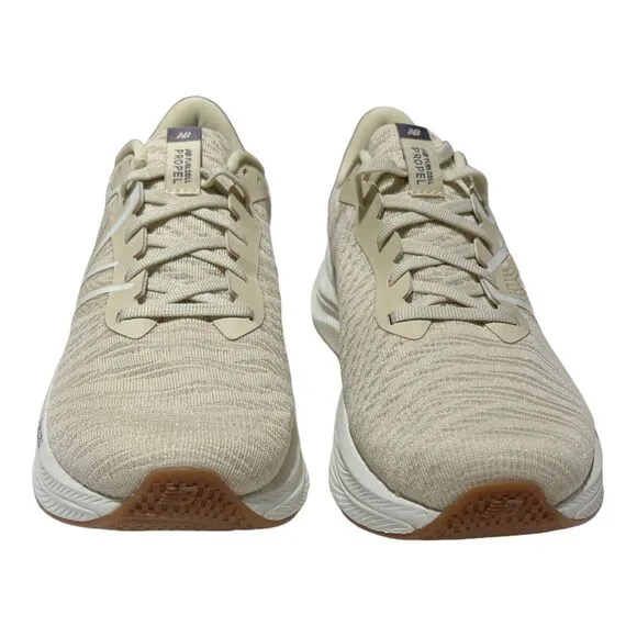 New Balance Sneakers Mens 7.5 D FuellCell Propel Beige Running Gum Sole Big N