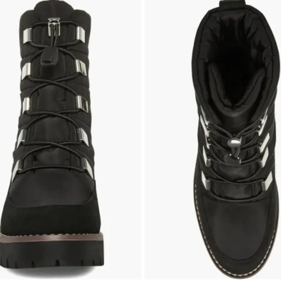 NEW BLONDO Suede Daylor Waterproof Boots black for women 127mn