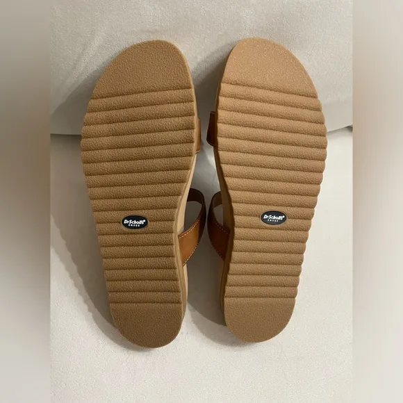 New Dr. Scholl’s Island Dream Sandals Carmel Brown Size 9.5