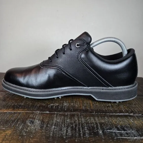 NEW Footjoy Originals Mens Size 8 M Golf Shoes Spikes 57024 Triple Black