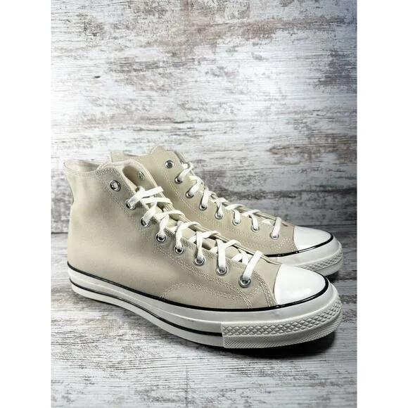 NEW Men's Converse Chuck Taylor All Star Chuck 70 Hi Oat Milk/Egret Shoes Sz 12