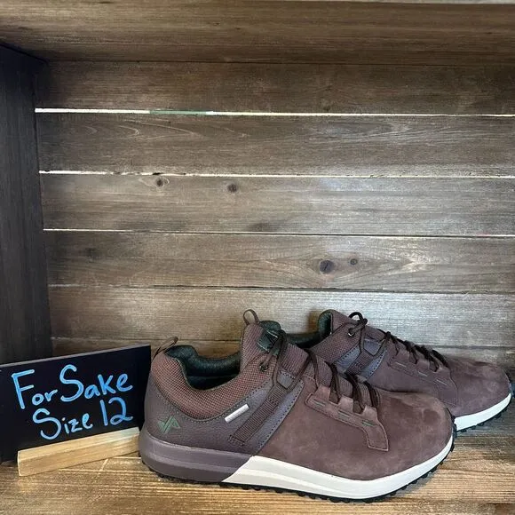 New Mens Forsake Range Low Brown Suede Hiking Outdoor Shoes Sneakers Size‎ 12 M
