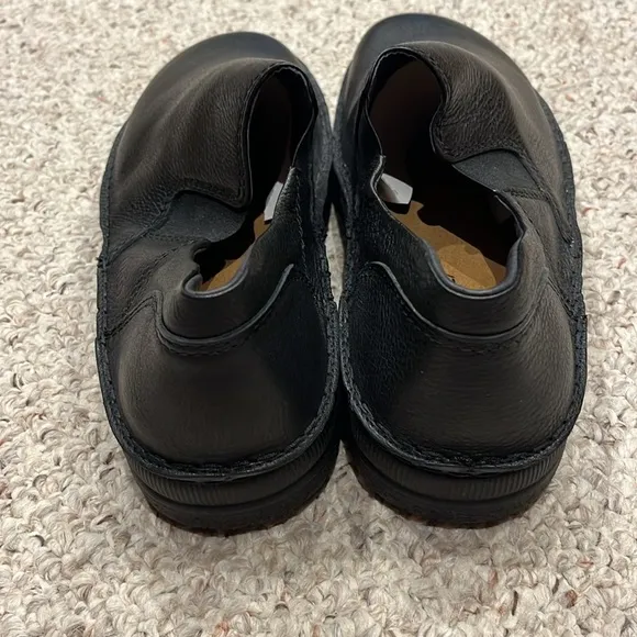 NEW NAOT Men's Eiger Slip On Shoes Soft Black Leather Men's Sz 13