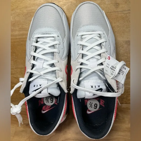 NEW Nike Air Max Excee SUEDE Womens Size 8 Shoes Sneakers Photon Dust Track Red