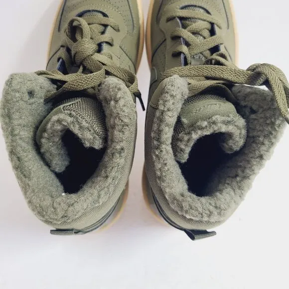NEW Nike Court Borough Mid Winter GS Shoes AA3458-300 Size Youth 7 Womens 8.5