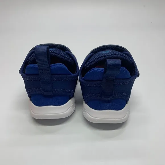 New Nike Free RN 2018 Blue/White Toddler Shoes