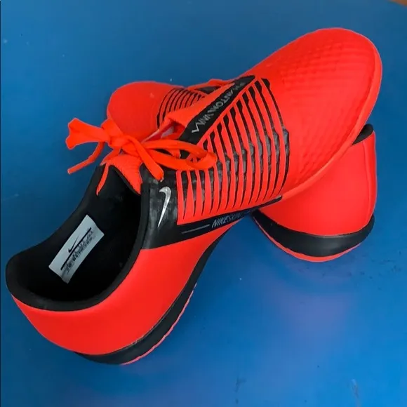 New Nike Phantom Bright Red Indoor Soccer Shoes 5