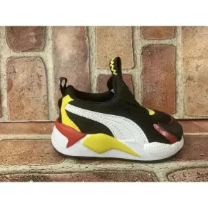New Puma X Peanuts Sneaker Shoes for Toddlers sz 5C Black Red Yellow Limited Ed