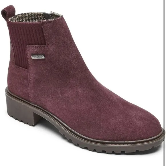 New!‎ Rockport Womens Ryleigh Gore Chelsea boots —waterproof size 7 1/2