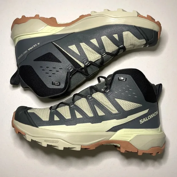 NEW Salomon X Ultra 360 Edge Mid GTX Hiking Shoes Mens Size 11 Boots GoreTex