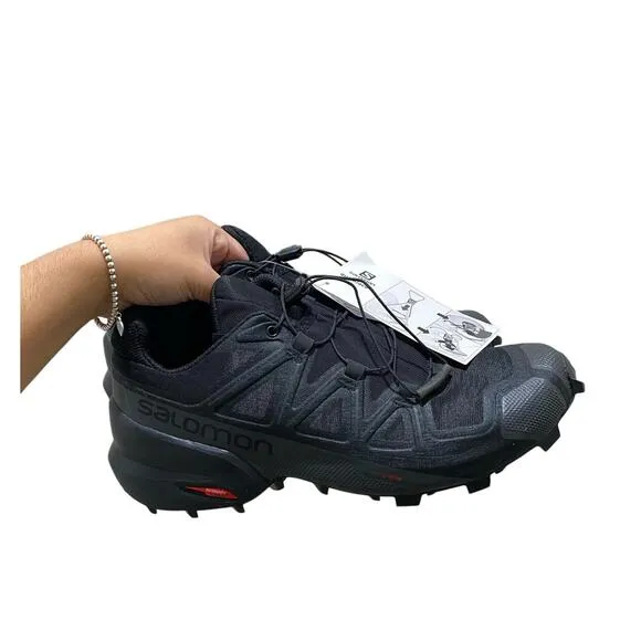 NEW Solomon SPEEDCROSS 5 Women's Trail Running Shoes sz 8.5
