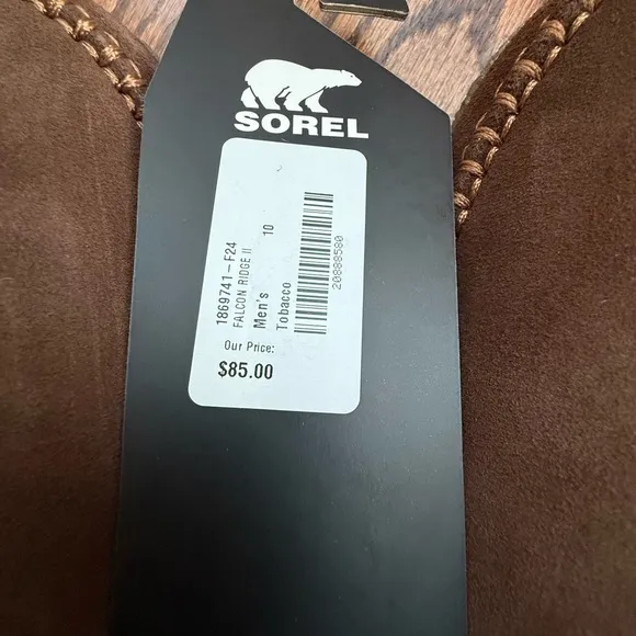 NEW Sorel Falcon Ridge II Men's Slippers in Tobacco 10