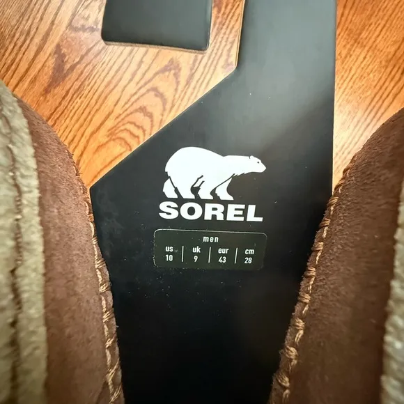 NEW Sorel Falcon Ridge II Men's Slippers in Tobacco 10