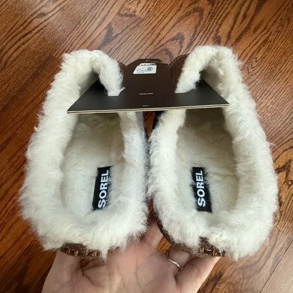NEW Sorel Falcon Ridge II Men's Slippers in Tobacco 10