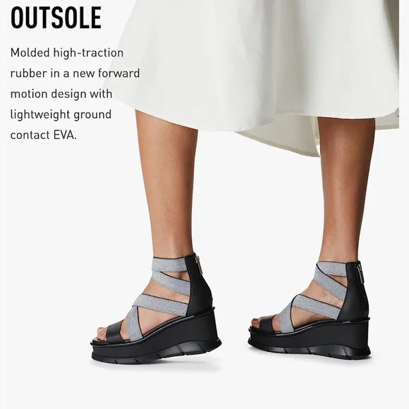 NEW SOREL Joanie III Sport Strap Sandals 8