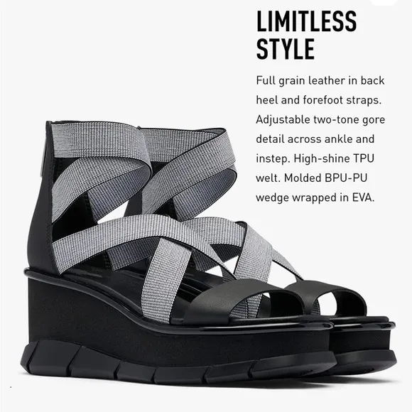 NEW SOREL Joanie III Sport Strap Sandals 8