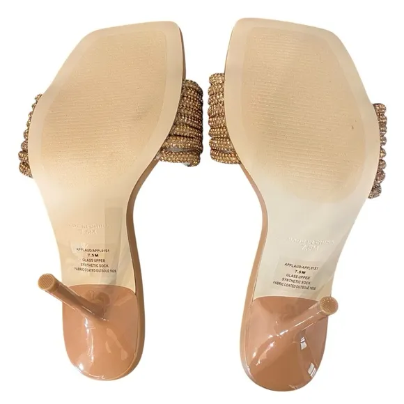 NEW Steve Madden Applaud Rhinestone Sandal Size 7.5