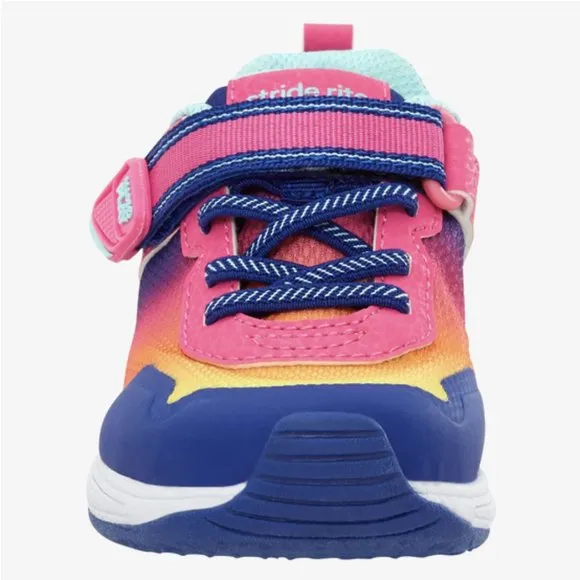 NEW Stride Rite Toddler Sizes 7 - 10 Radiant Bounce Light Up Sneaker - Magenta