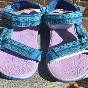 New TEVA Blue Hurricane Strapped Sandals