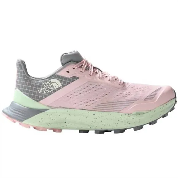 NEW THE NORTH FACE women vectiv infinite 2 running shoe in purdy pink/meld grey